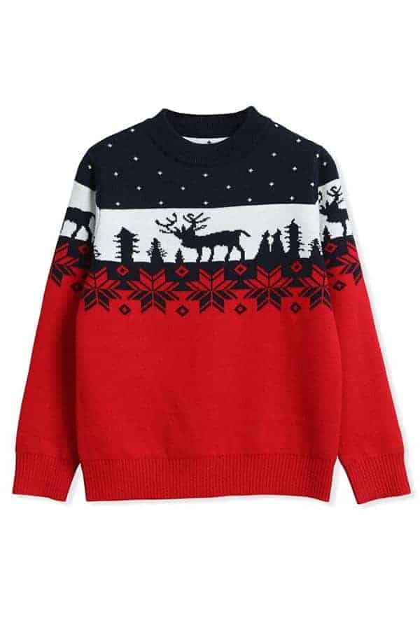 Sweat-shirt De Noël Fille - Manches Longues, Coton, Imprimé Festif, Tailles 2 à 14 Ans