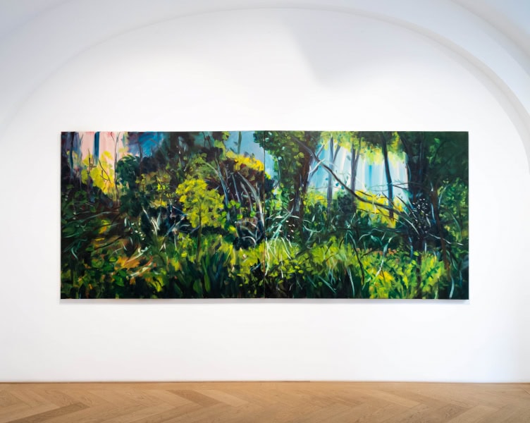 Ferdinand Melichar Smolka Contemporary Jungle Oil on canvas