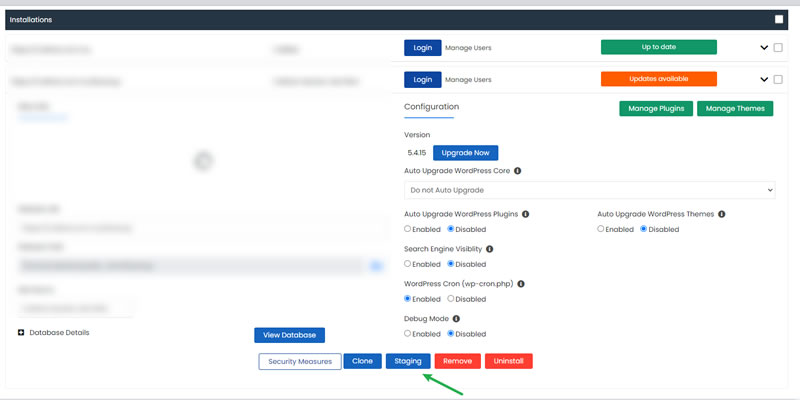 Basic Staging with TMD Hosting