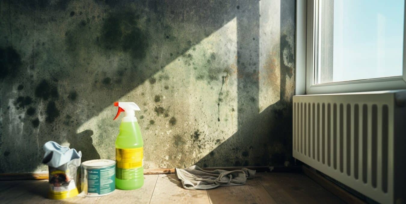 how eradicate toxic mold in apartment