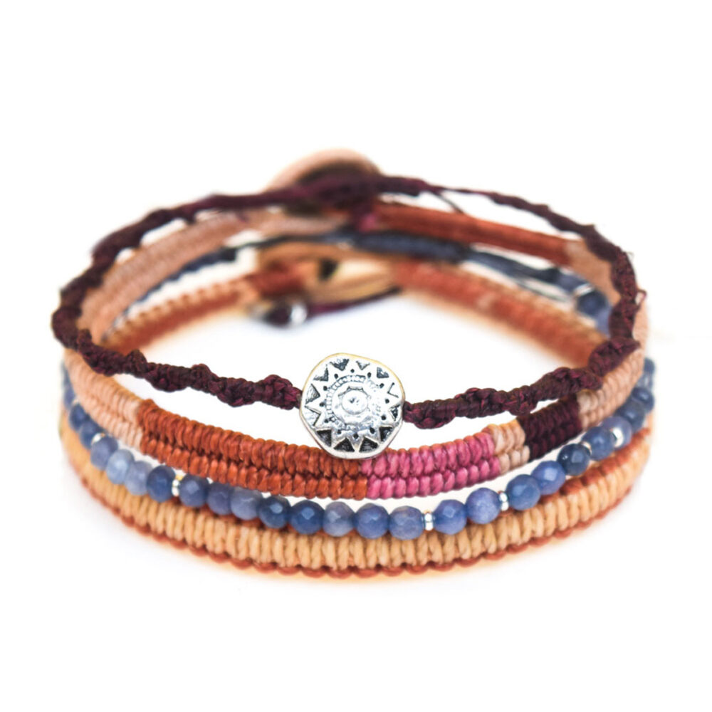Set Wakami 4 Pulseras "Citizens of the World"