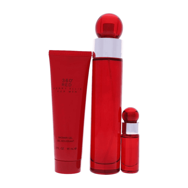 Estuche Perry Ellis 360° Red 3 Piezas Hombre