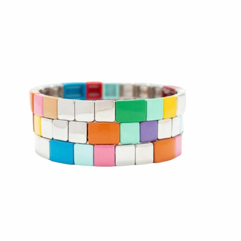 Set Mosaiko 3 Pulseras "Geneva"