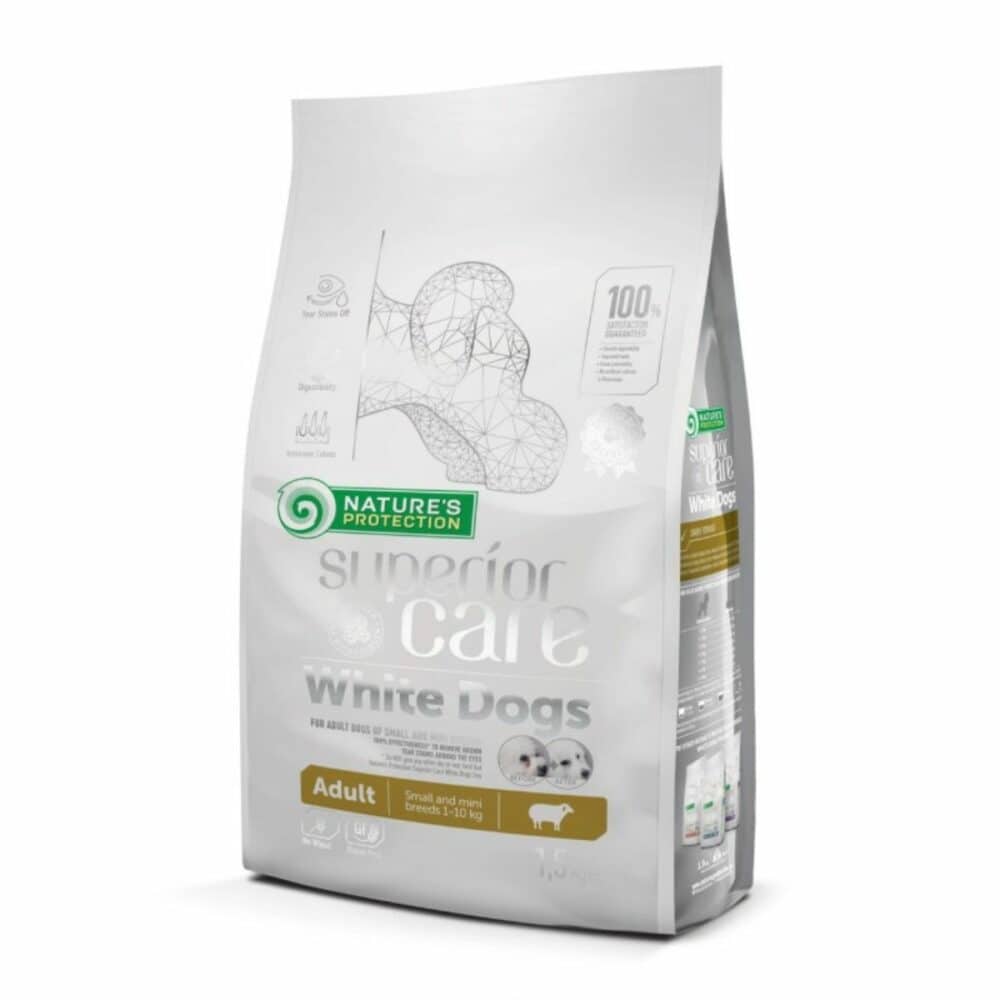 Alimento Nature’s Protection Superior Care Mini Pelaje Blanco Perros Adultos