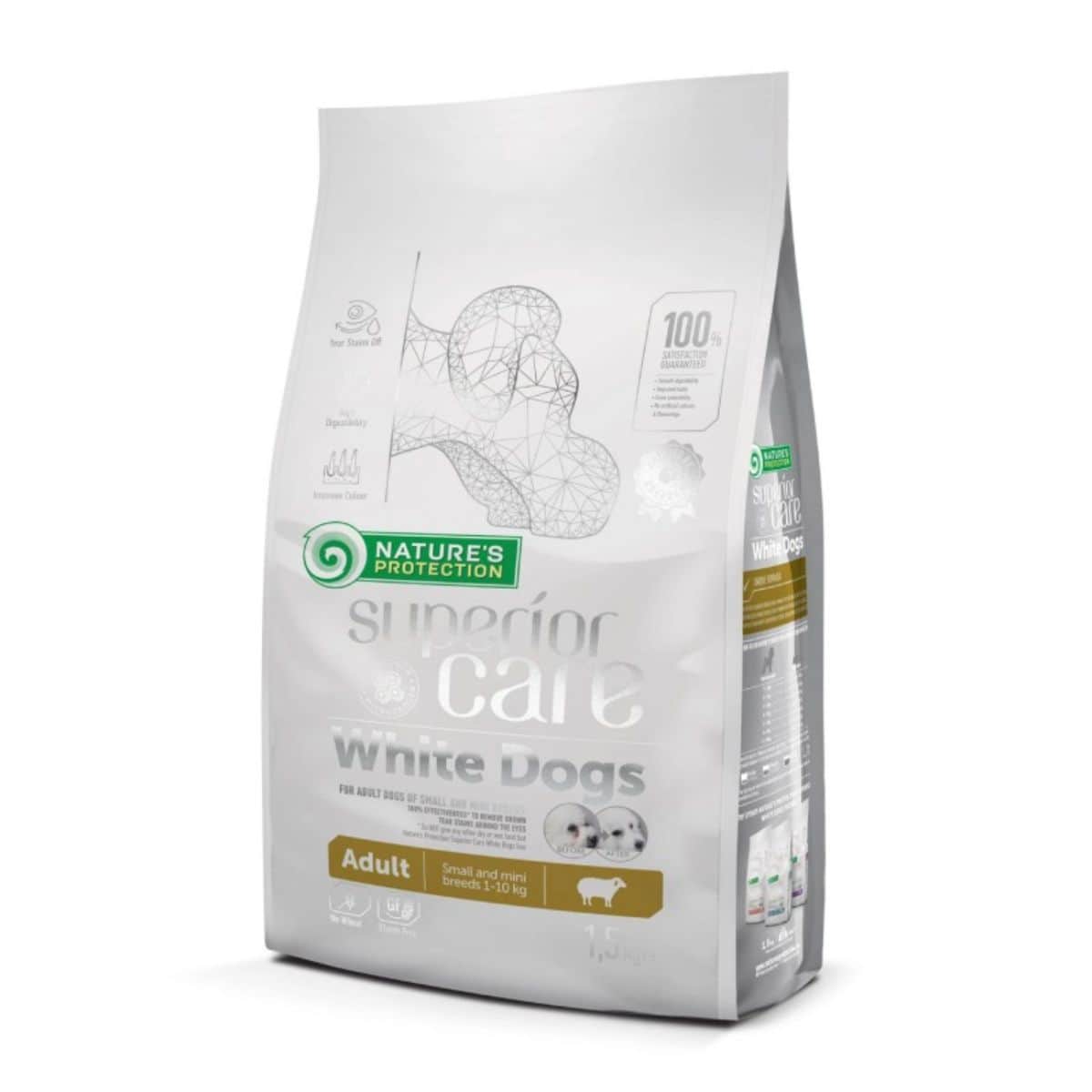 Alimento Nature’s Protection Superior Care Mini Pelaje Blanco Perros Adultos