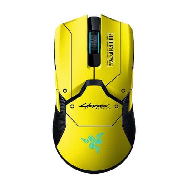 Mouse Razer Viper Ultimate Cyberpunk 2077 Inalámbrico con Dock de Carga