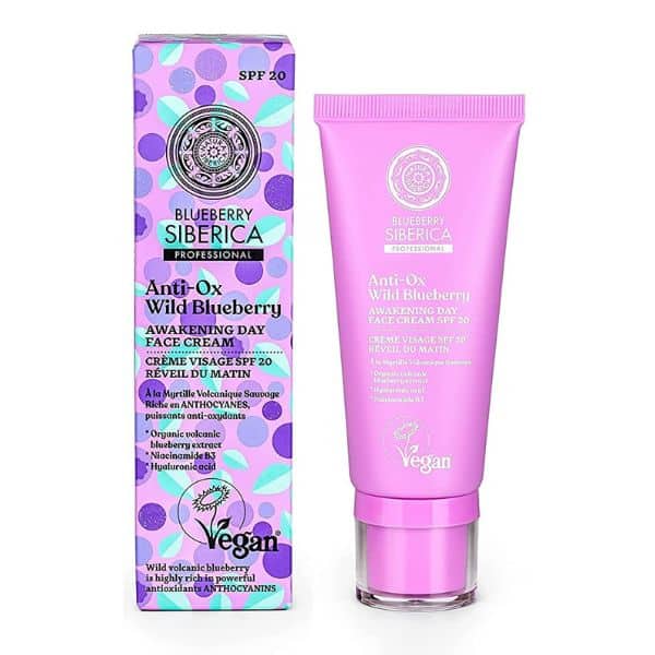 Crema Facial Natura Siberica Blueberry Día