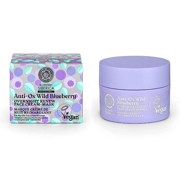 Crema Facial Natura Siberica Blueberry Noche