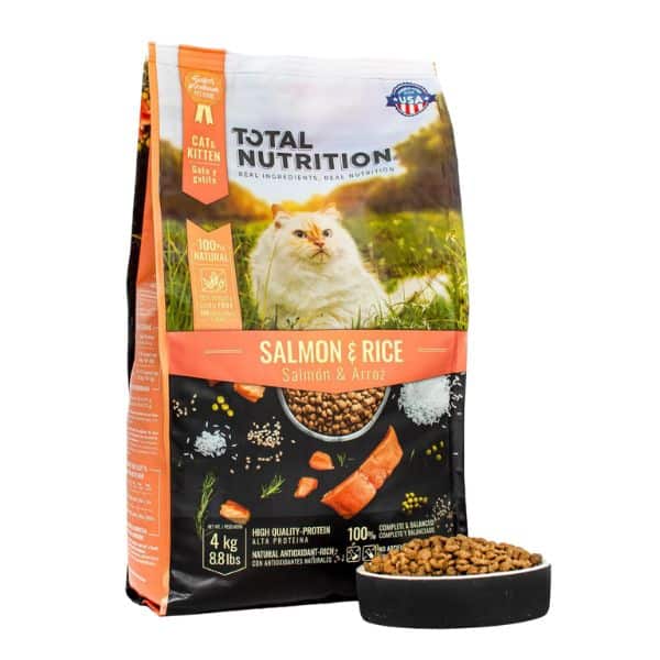 Alimento Total Nutrition Salmón y Arroz Gatos