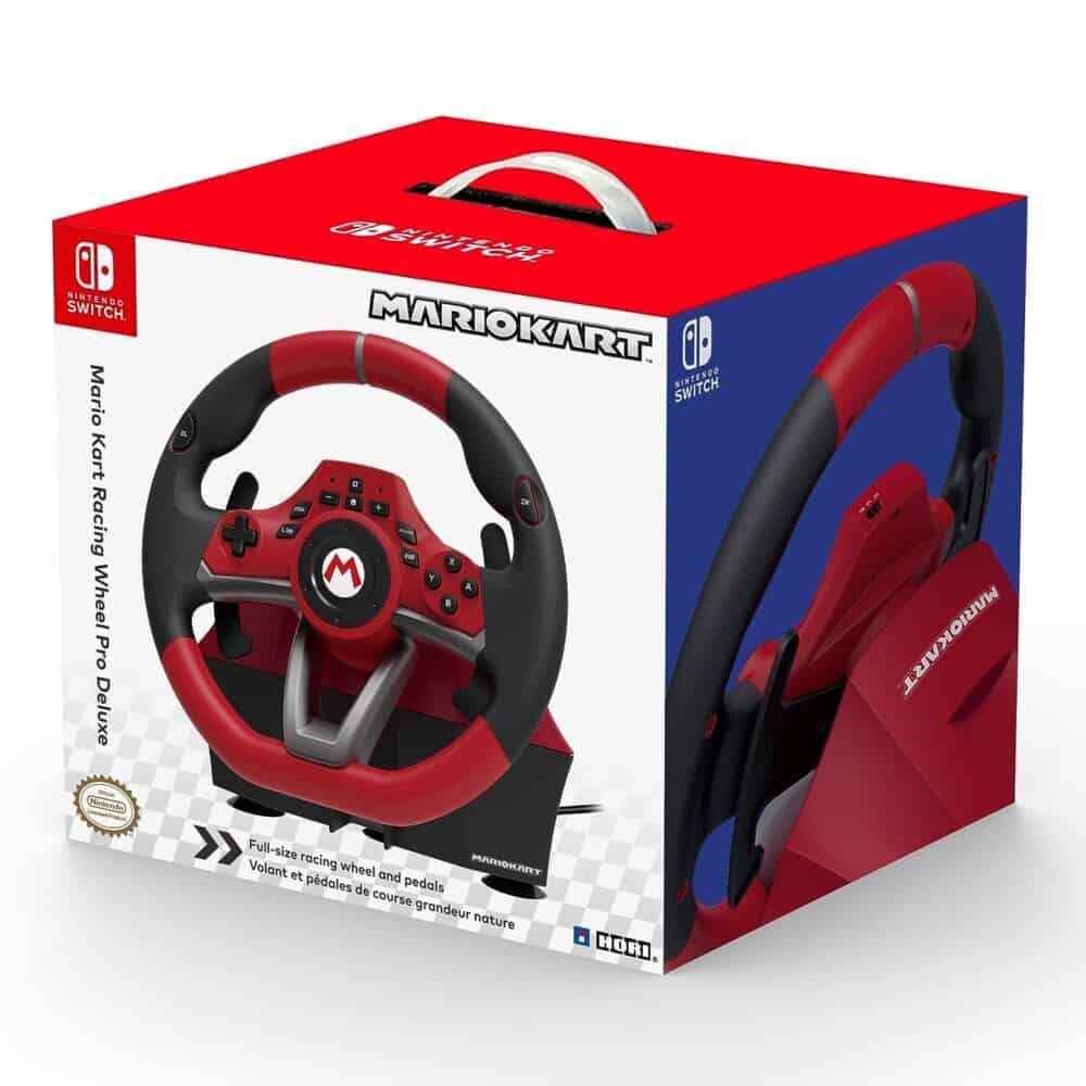 Volante HORI Nintendo Switch Mario Kart Racing Wheel Pro Deluxe