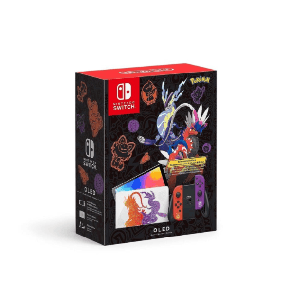 Consola Nintendo Switch – OLED Model: Pokémon Scarlet & Violet Edition