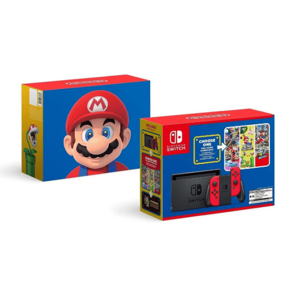 Consola Nintendo Switch Mario Choose One Bundle