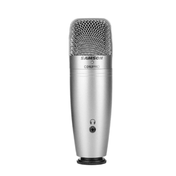 Micrófono Samson Condensado de Estudio USB, SAC01UPRO