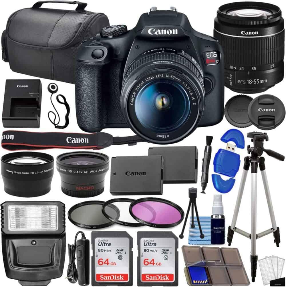 Cámara Canon EOS Rebel T6 + Accesorios