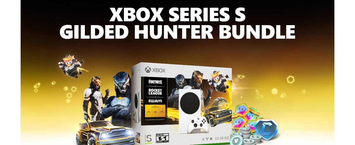 Xbox Series S Gilded Hunter Bundle