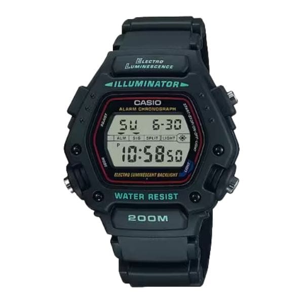 Reloj Casio DW290 Digital- Correa de Resina