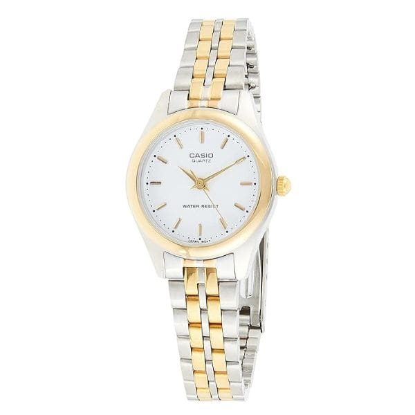 Reloj Casio LTP-1129G-7A Correa Acero-Inoxidable