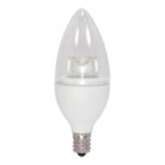 Bombillo Satco LED Vela E12 5W, S8981