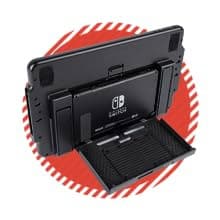 Easy to use, dock your nintendo console in the back and play, simple easy setup