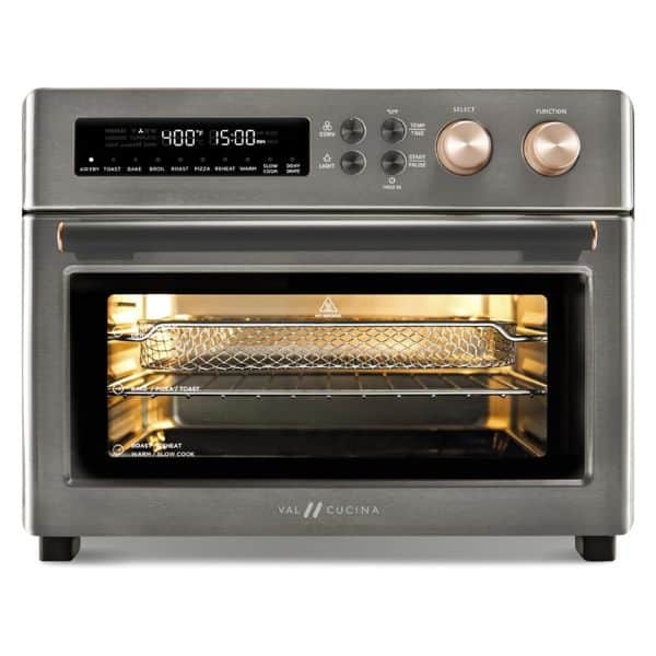 Horno Val Cucina TA25-G con Freidora de Aire 10 en 1