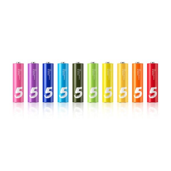 Baterías Xiaomi AA Rainbow 10 Piezas