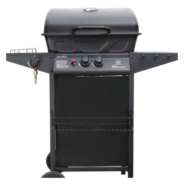 Parrilla de Gas Decakila KMGS005B 2 quemadores