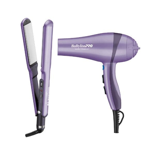 Kit BabyLiss Plancha Nano 1 1/2 + Secador 2000W EDI