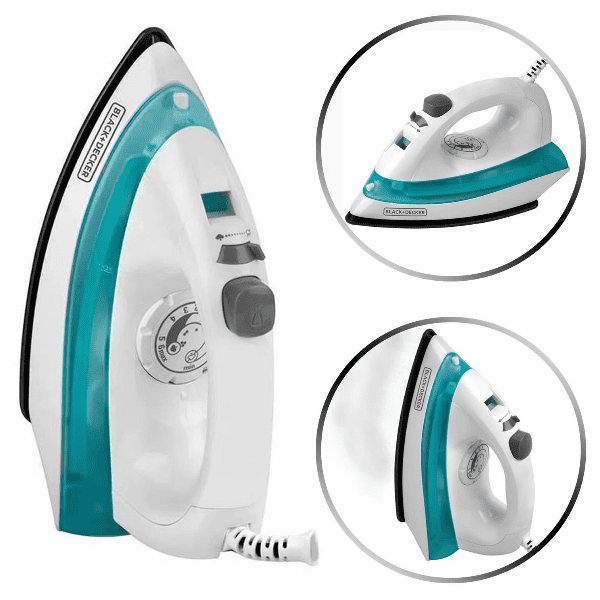 Plancha de Vapor Antiadherente Black+Decker