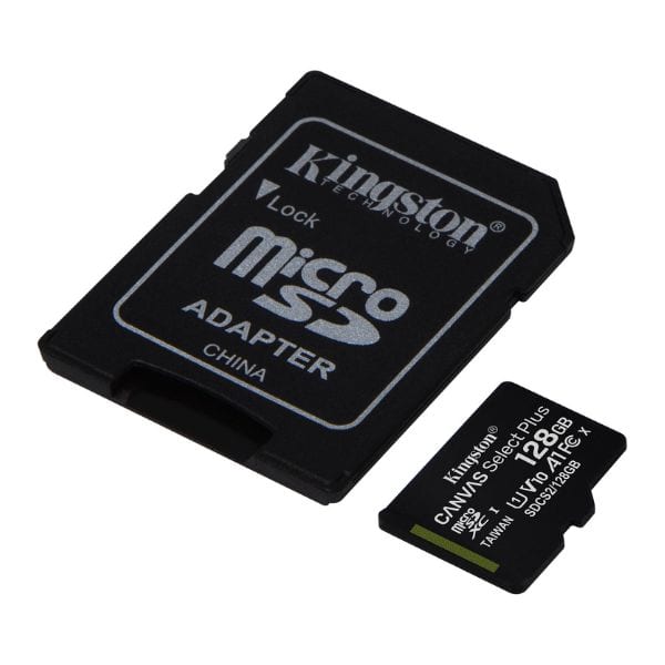 Tarjeta de memoria Kingston Canvas Select Plus microSD