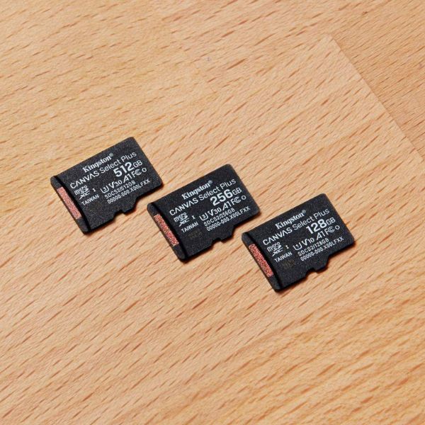 Tarjeta de memoria Kingston Canvas Select Plus microSD