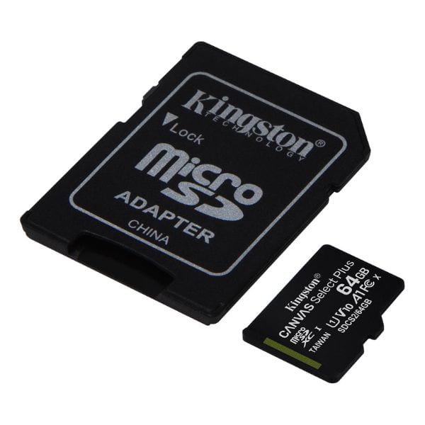 Tarjeta de memoria Kingston Canvas Select Plus microSD