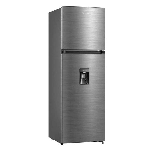 Refrigerador Midea Top Mount Smart Sensor Bru Steel 13 Pies