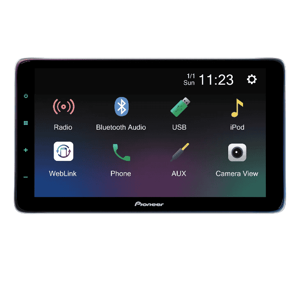 Radio Pioneer de pantalla 9