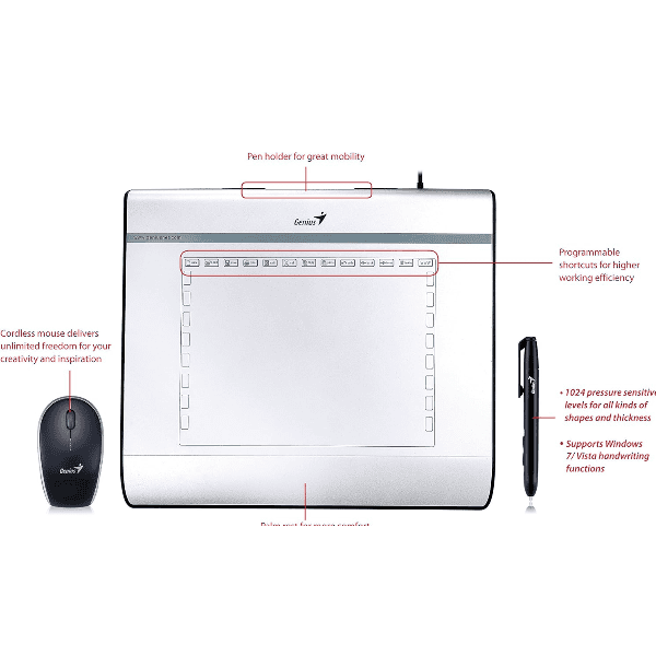 Tablet para Dibujar Genius Mousepen