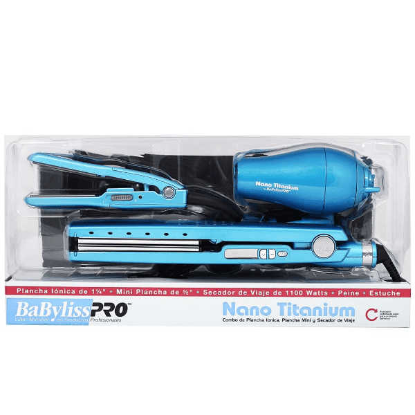 Combo de Plancha Babyliss + Secador