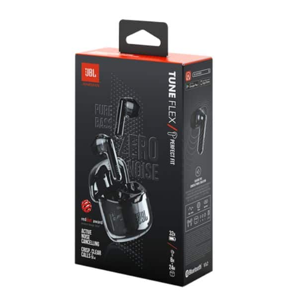 Audífonos JBL Tune Flex Doble Microfono Bluetooth JBLTFLEXGBLKAM