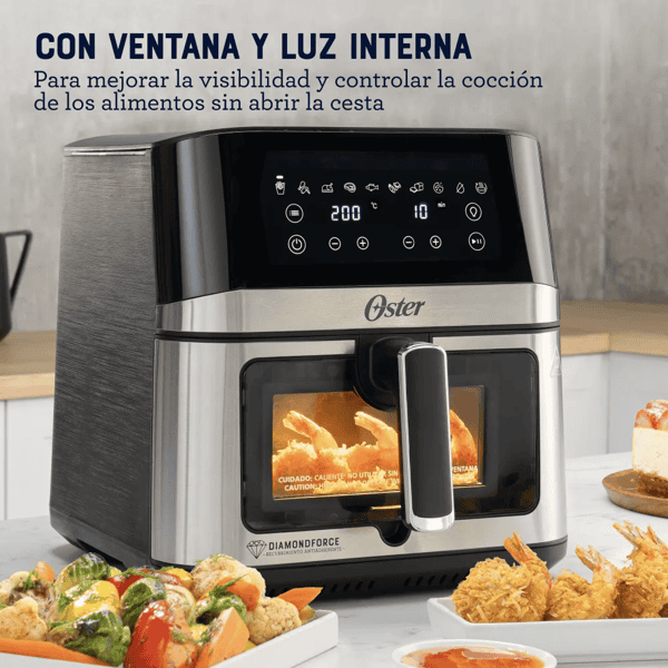 Freidora de Aire Digital Oster Diamondforce