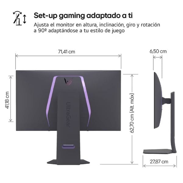 Monitor LG Gaming OLED UltraGear 32", 32GS95UE-B