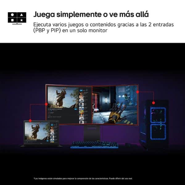 Monitor LG Gaming OLED UltraGear 32", 32GS95UE-B