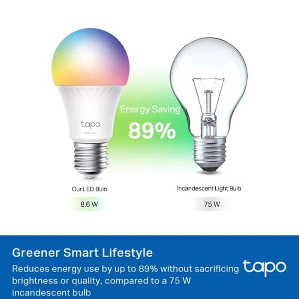 Bombillo LED Tp-link Tapo L535E RGB Multicolor