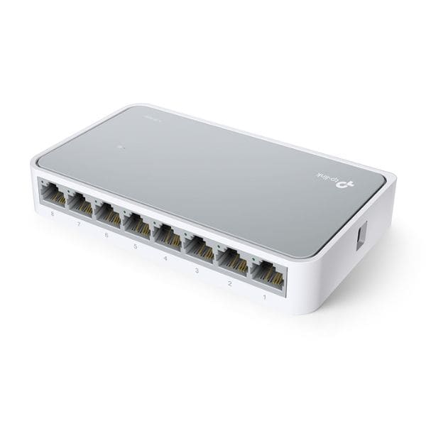 Switch Tp-Link TL-SF1008D de sobremesa con 8 puertos a 10/100 Mbps