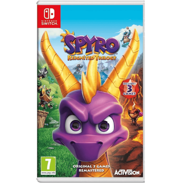 Juego de Nintendo Spyro Reignited Trilogy Act