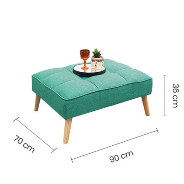 Sofá Cama Tokoa con Piecero Reclinable