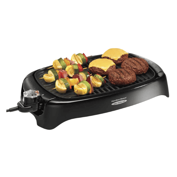 Parrilla Hamilton Beach 31605N para interiores y exteriores Health Smart
