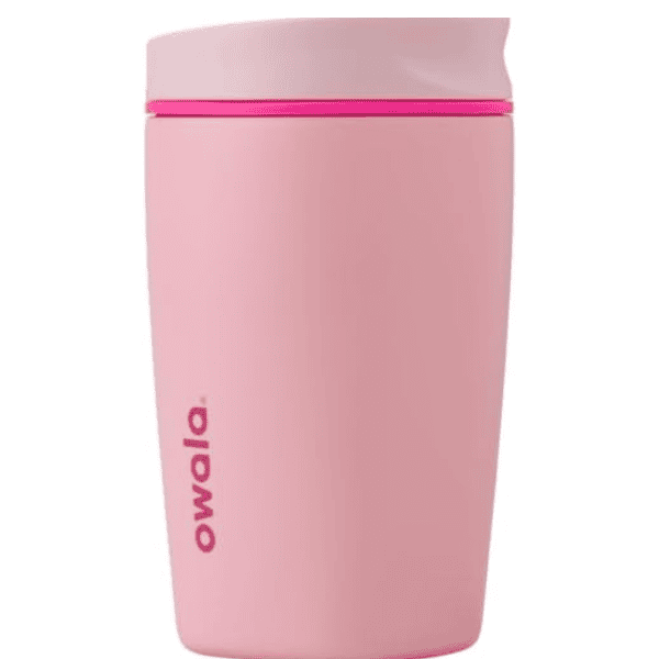 Vaso De Café Owala SmoothSip Slider 12 oz Acero Inoxidable