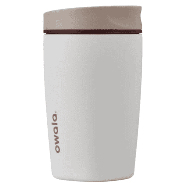 Vaso De Café Owala SmoothSip Slider 12 oz Acero Inoxidable