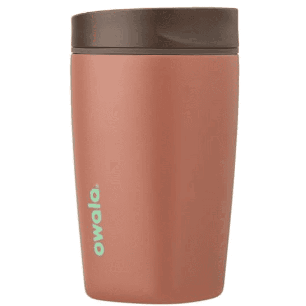 Vaso De Café Owala SmoothSip Slider 12 oz Acero Inoxidable
