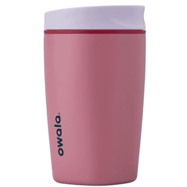 Vaso De Café Owala SmoothSip Slider 12 oz Acero Inoxidable