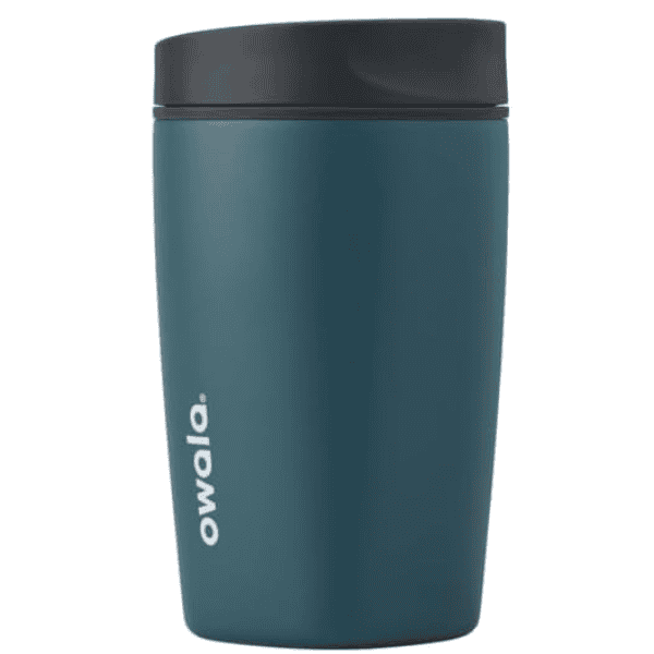 Vaso De Café Owala SmoothSip Slider 12 oz Acero Inoxidable