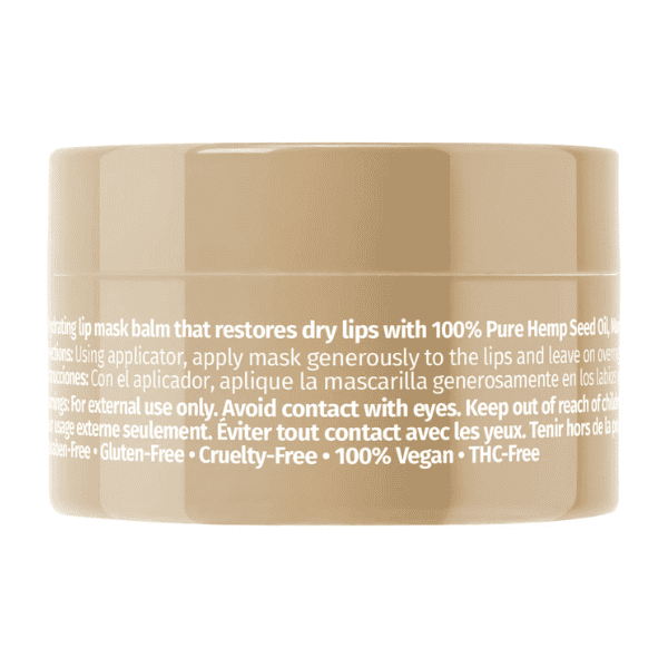 Mascarilla Hempz Hidratante Labial de Noche con Vainilla Batida